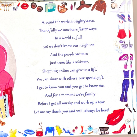 Posh World 25 4X6 Cards PRICE IS FIRM. - Picture 4 of 5